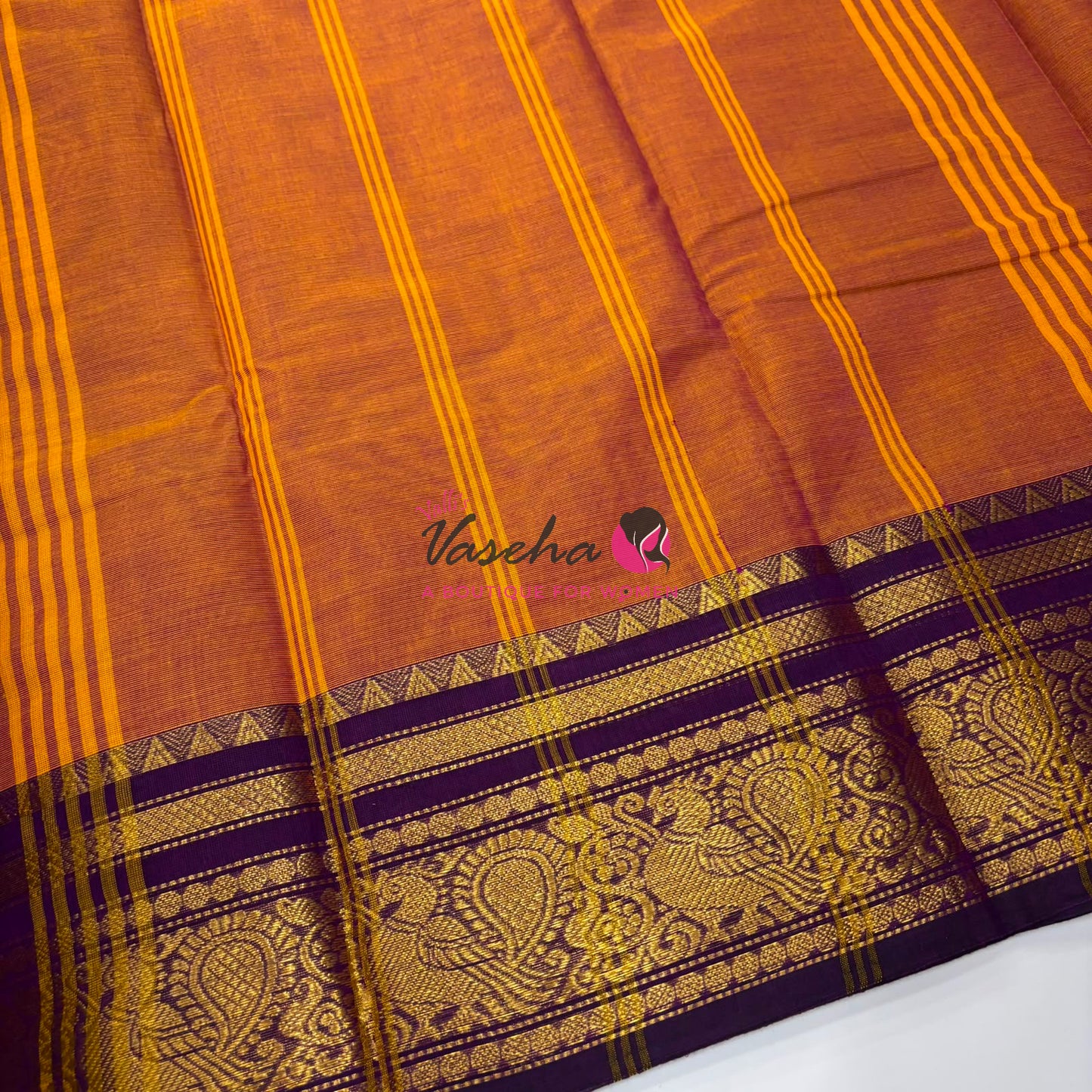 Kanchi Cotton Saree - VVKCS019