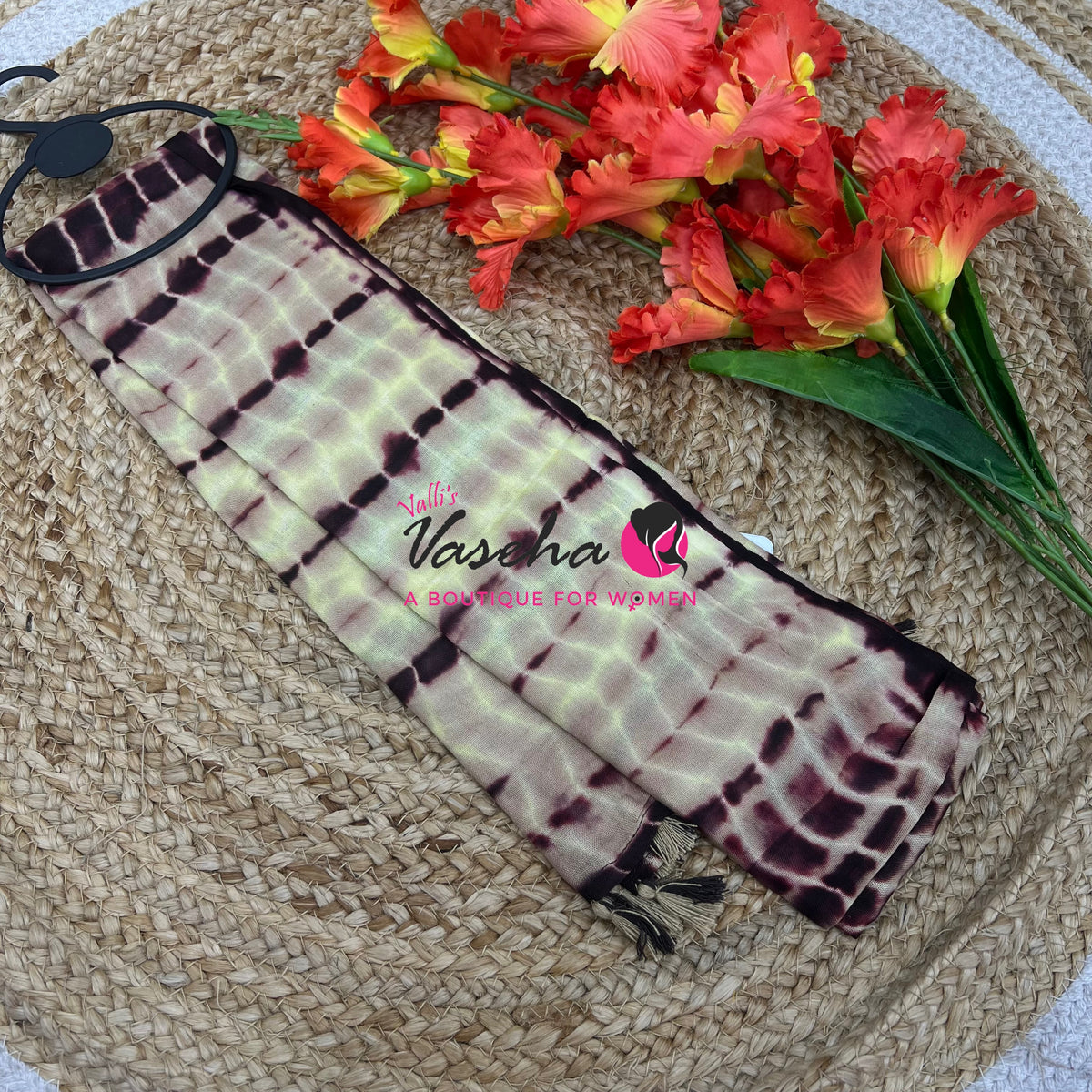 Stoles & Dupattas - Shibori print  - VVSD001