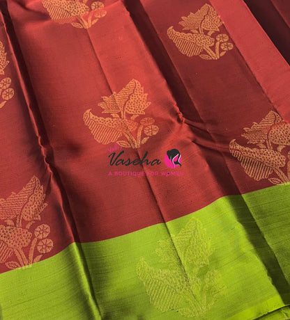 Half Mix - Pure Soft Silk Saree - VVPSS083