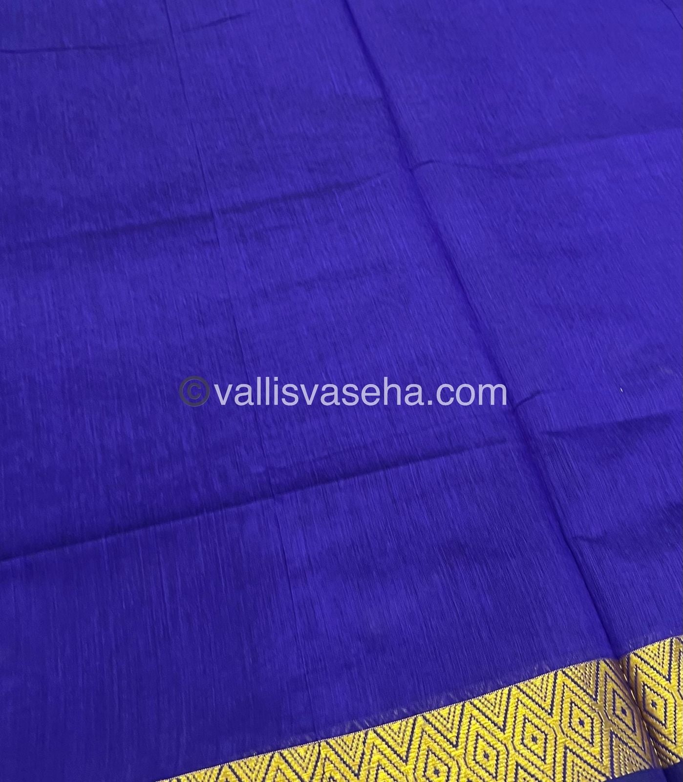 Nayanthara Inspired Saree |Semi Maheshwari Silk Cotton Saree - VVMSC002