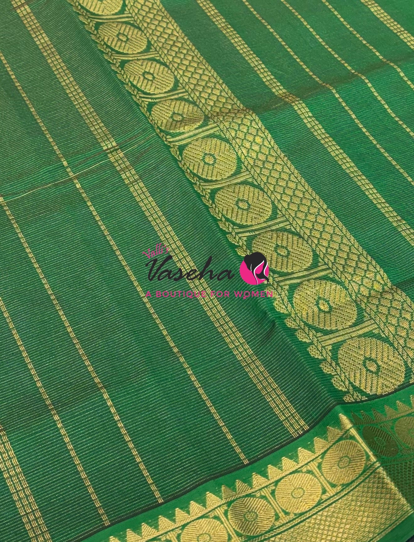 9 Yards |Semi Silk Cotton Saree | Vairavoosi  Design | VV9YSS001