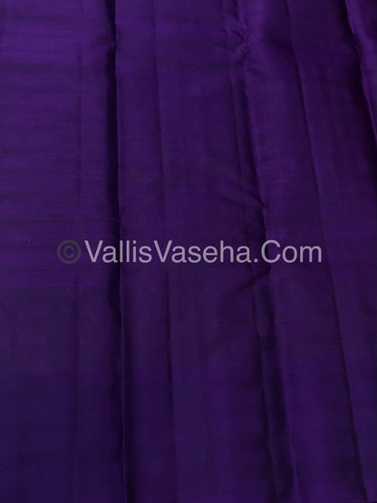 Half Mix - Pure Soft Silk Saree - VVPSS075