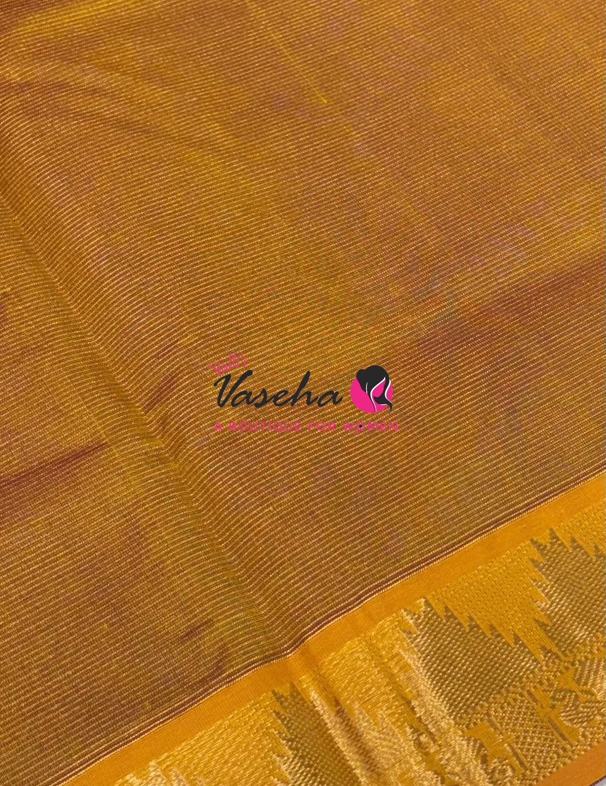Pure Silk Cotton Saree - Vairavoosi Design - VVSCV005