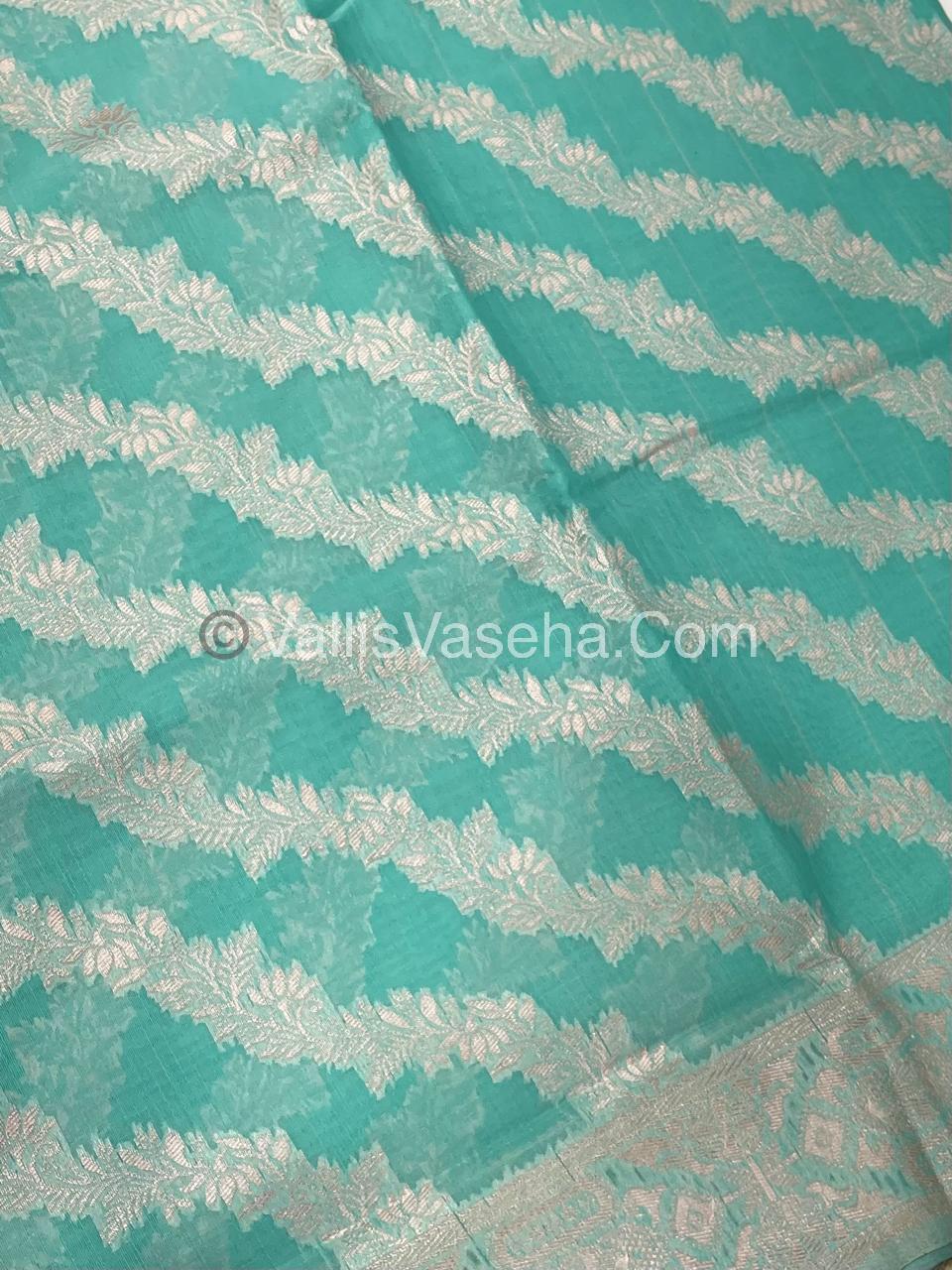 Fancy Saree - Mixed Variety -Aqua Green Shade - VVFBS003