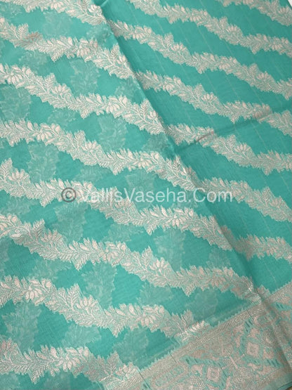 Fancy Saree - Mixed Variety -Aqua Green Shade - VVFBS003