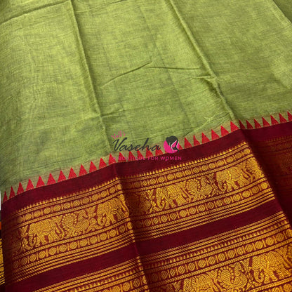 Kanchi Cotton Saree - VVKCS019