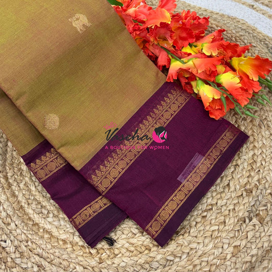 Kanchi Cotton Saree - VVKCS024