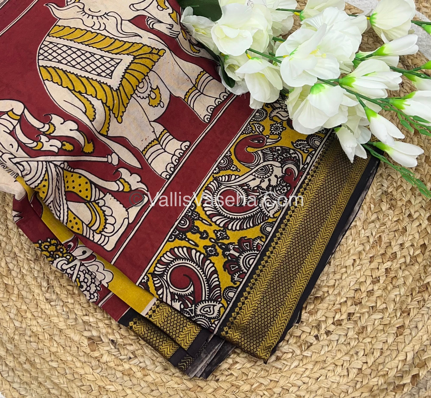 Chennur Silk | Kalamkari Prints | VVCS005