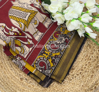 Chennur Silk | Kalamkari Prints | VVCS005