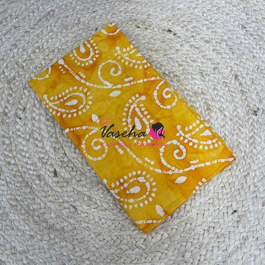 Blouse Bit - Pure Cotton - Batik Printed - 1 mtr - VVBB001