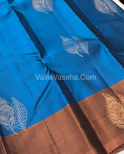 Half Mix - Pure Soft Silk Saree - VVPSS049