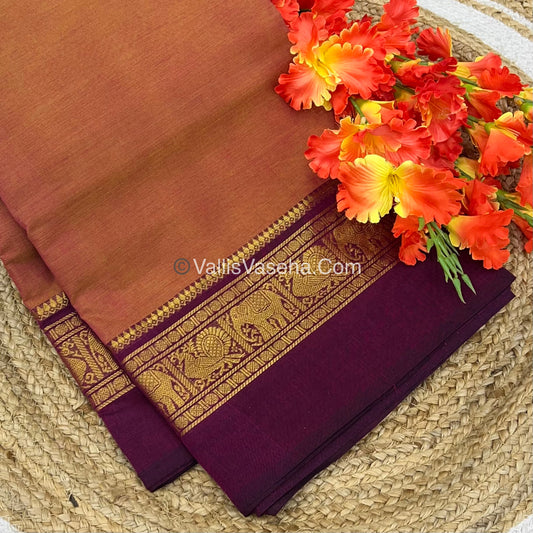 10 Yards - Kanchi Cotton Saree - VVKC901