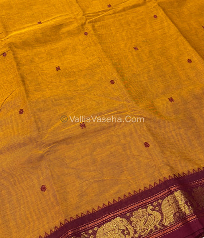 Kanchi Cotton Saree - VVKCS017
