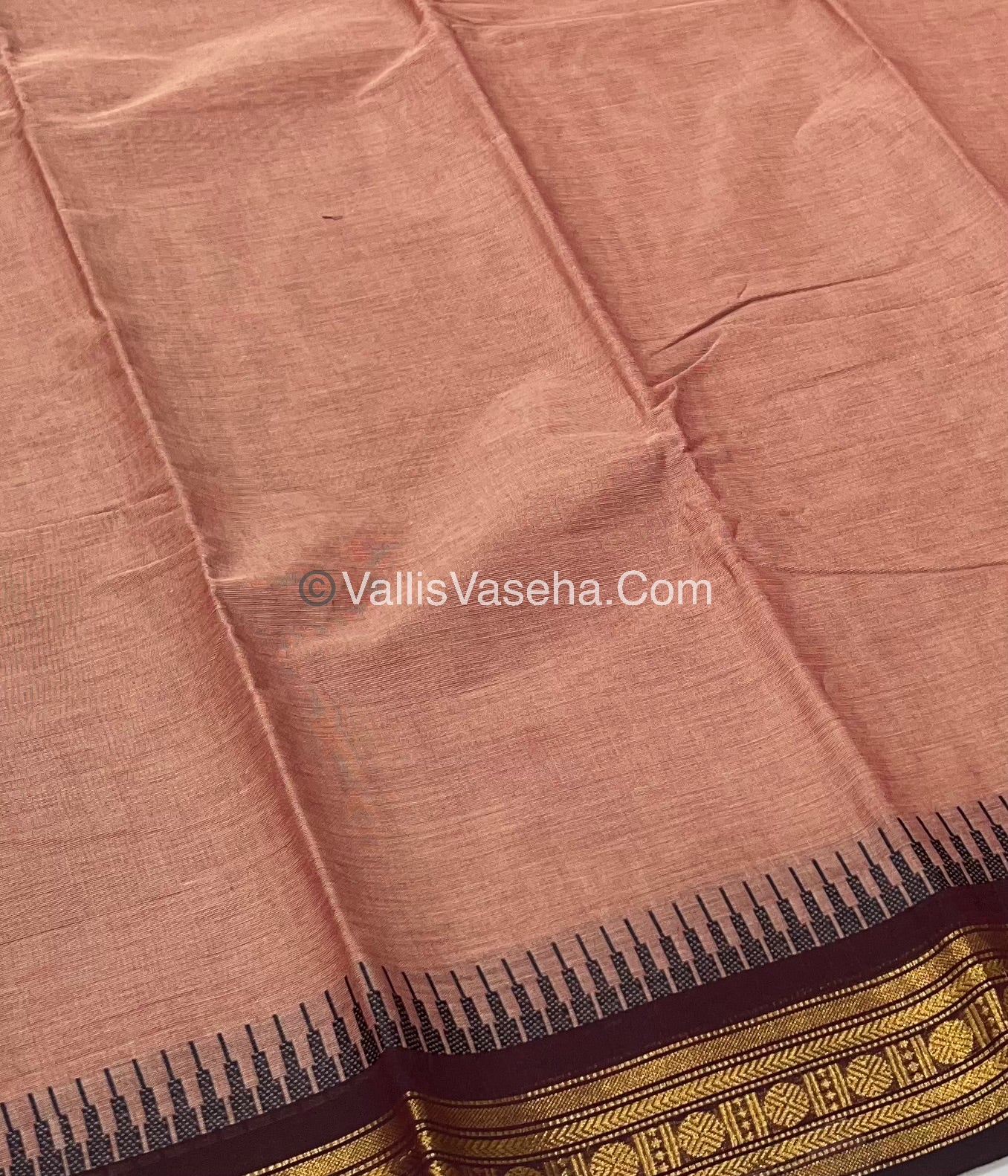 Kanchi Cotton Saree - VVKCS015