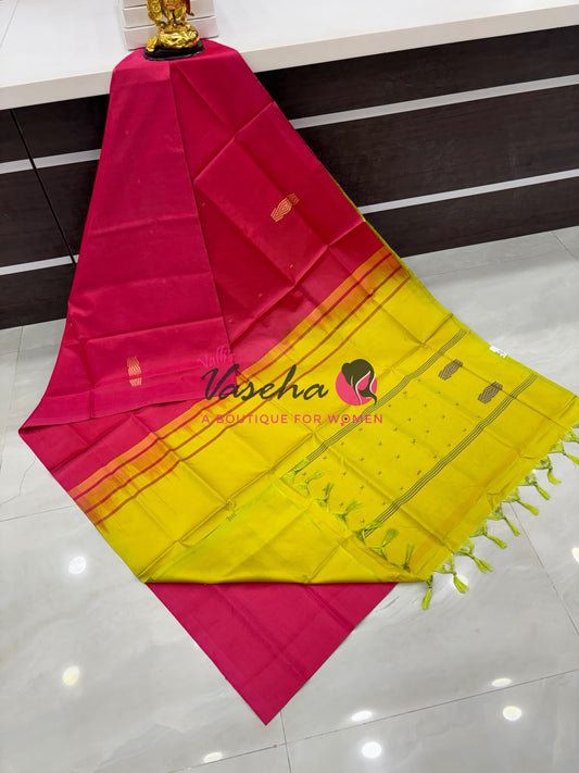 Vazhai Pattu Saree / Banana Pith - With Blouse - VVVPS002