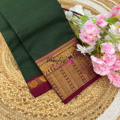Kanchi Cotton Saree - VVKCS019