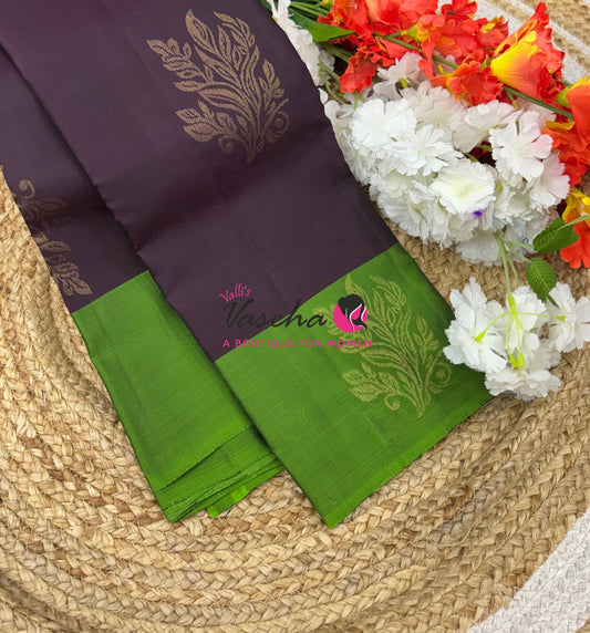 Half Mix - Pure Soft Silk Saree - VVPSS083