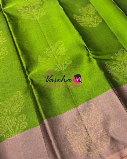 Half Mix - Pure Soft Silk Saree - VVPSS104