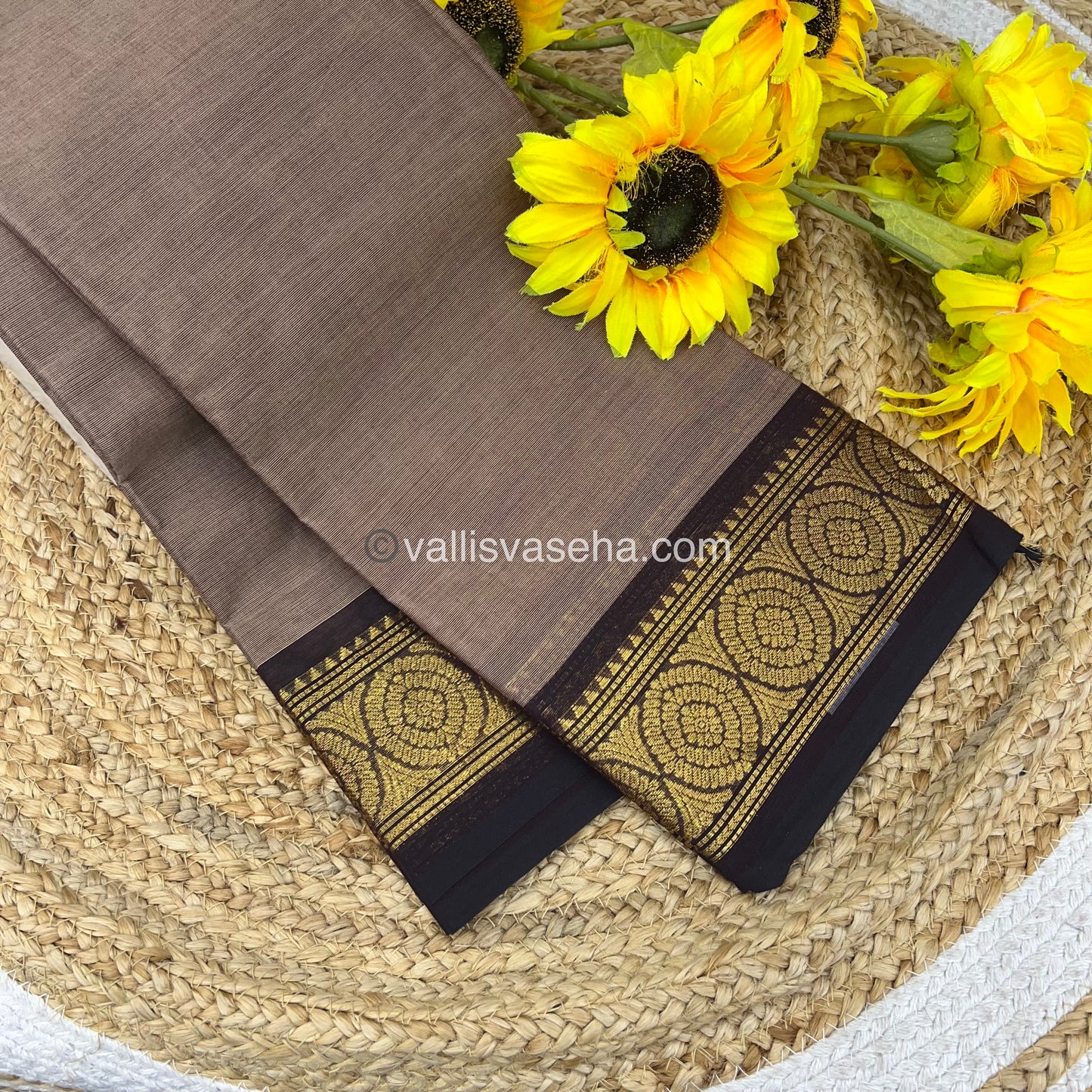Kanchi Cotton Saree - VVKCS009