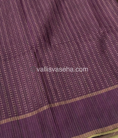 Semi Tussar Silk - Vairavoosi Design - VVSTS037