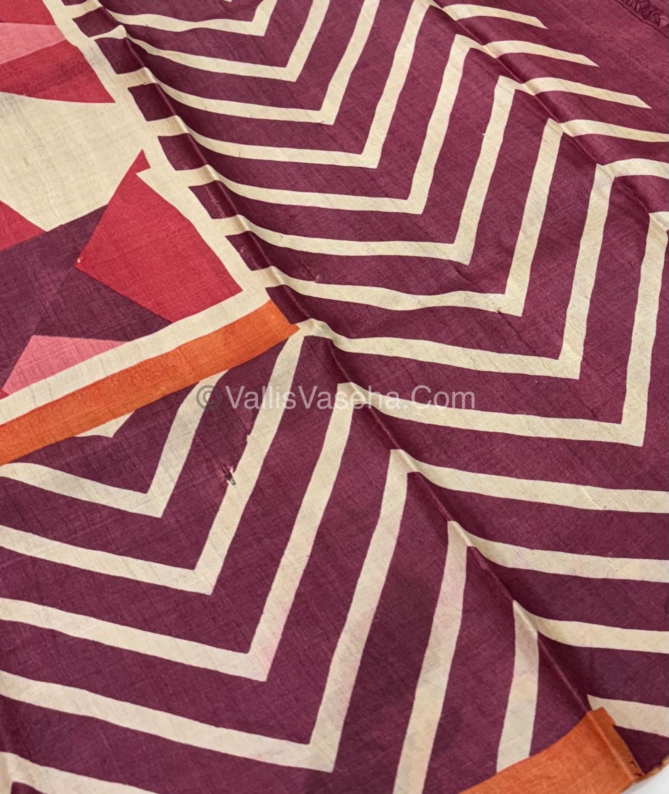 Pure Tussar Silk  - VVPTS001