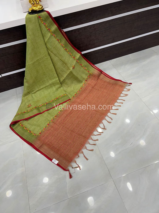 French Knot - Tissue Saree -  VVLFN001