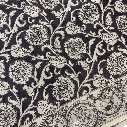 Pure Kalamkari Cotton Saree - VVPKC002