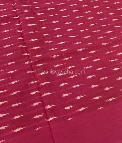 Ikkat Mercerised Cotton Saree - VVIKS001