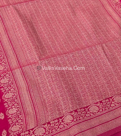 Banarasi - Heritage Silk - Semi Kathan Silk -Pink Shade- VVBHS006