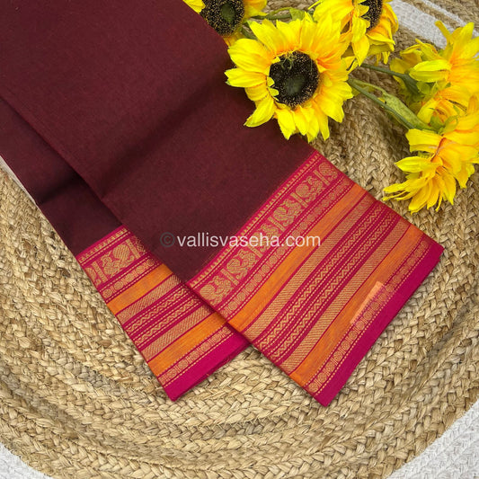 Kanchi Cotton Saree - VVKCS009
