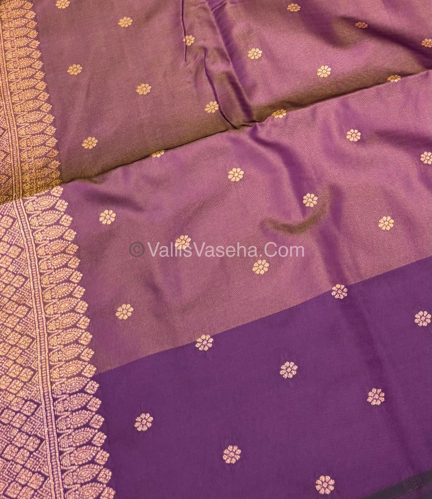 Semi Soft Silk - Dual Tone Shade With Brown Combo -VVSSS027