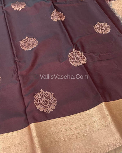 Semi Kanchipuram Soft Silk - VVSSS008