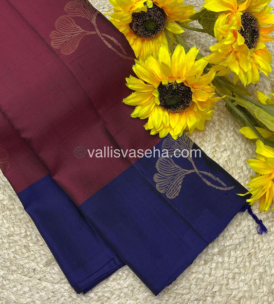 Half Mix - Pure Soft Silk Saree - VVPSS030