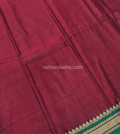 Narayanapet Mercerised Cotton Saree - VVNMC001