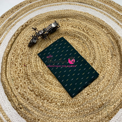 Blouse Bit - Pack Of 10pcs - Assorted-  Semi Raw Silk  - 1 mtr - VVBB006