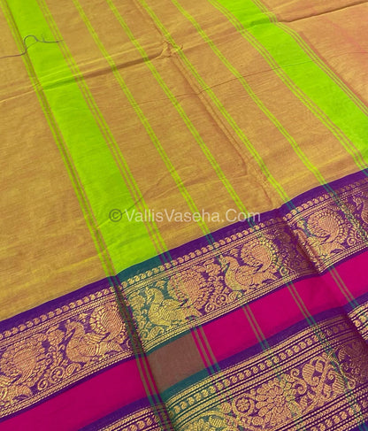 Kanchi Cotton Saree - VVKCS010