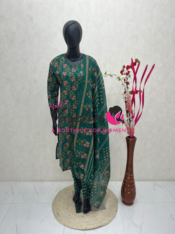 Ready Made - Salwar, Kameez & Duppatta(3pc) - Printed - VVRBS007