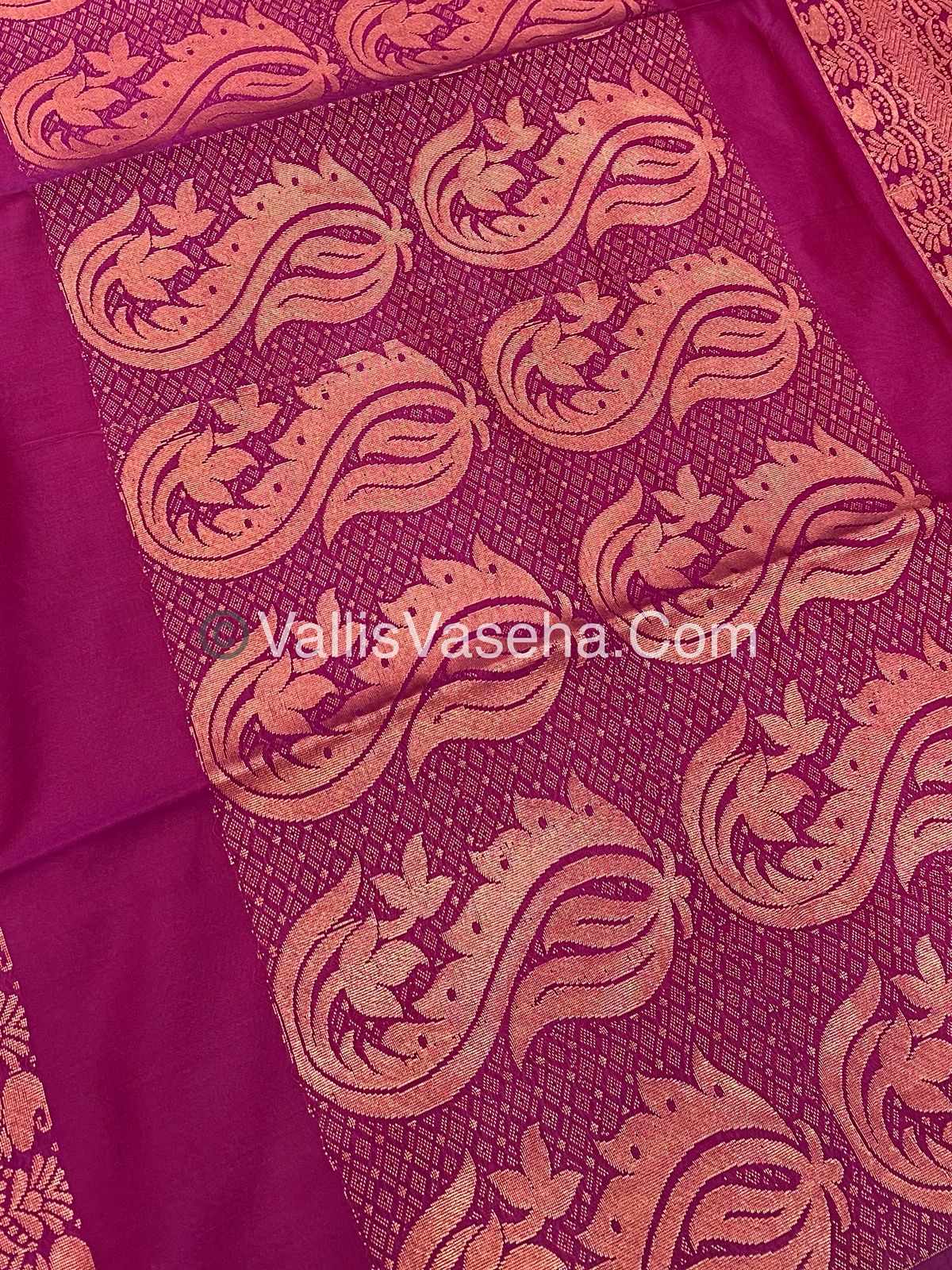 40% less - Offer Saree - Semi Soft Silk Saree - VVDS006