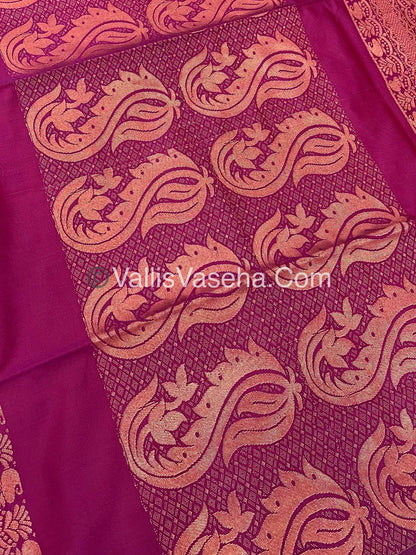 40% less - Offer Saree - Semi Soft Silk Saree - VVDS006