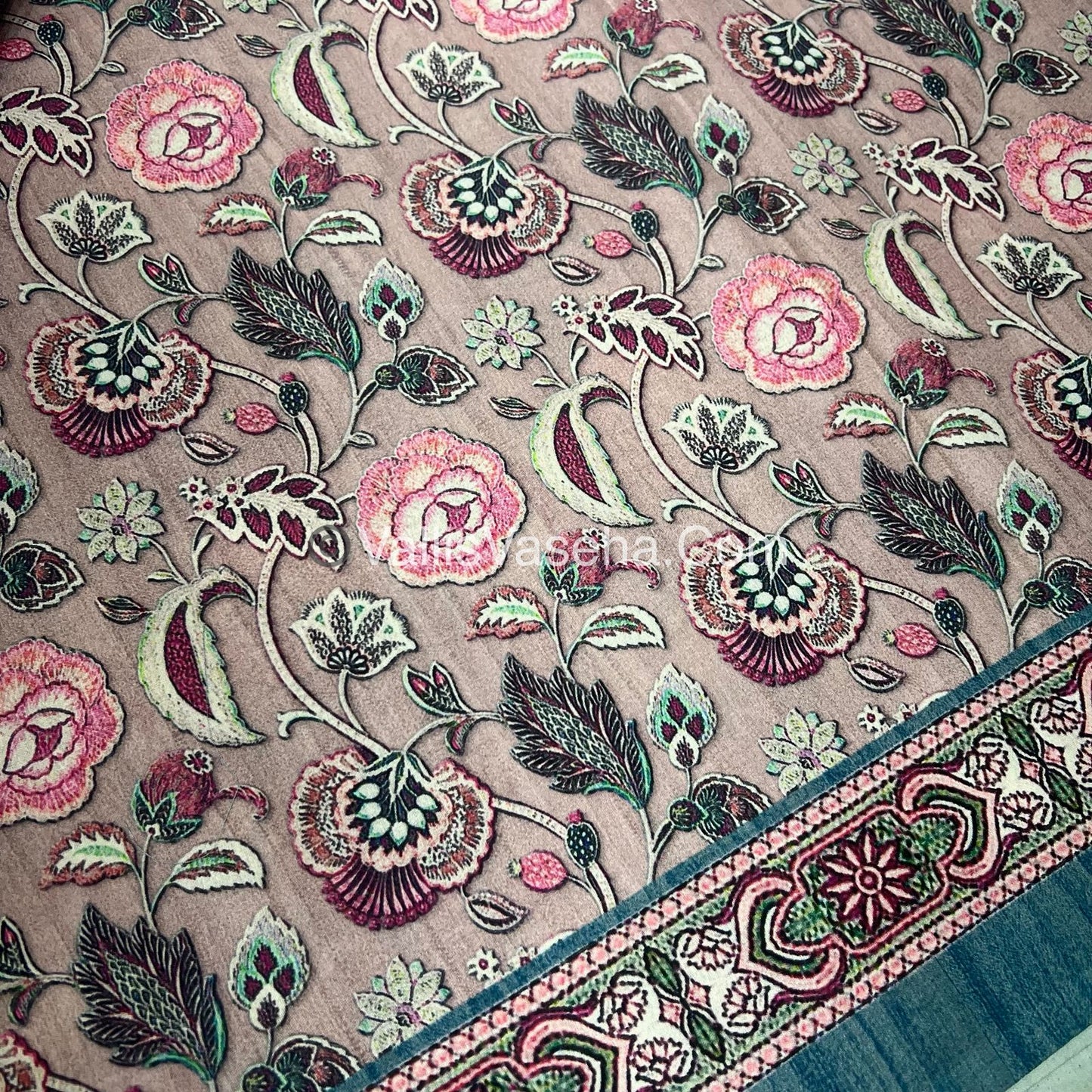 40% less - Offer Saree - Chanderi Mixed Saree - VVDS007