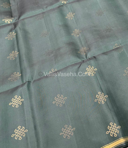 Pure Soft Silk Saree  - Green Shade - VVPSS074