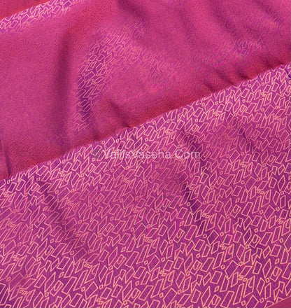 Semi Soft Silk   - Borderless - Contemporary Design - Purple Shade -VVSSS012