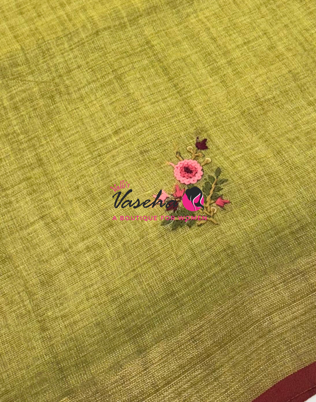 French Knot - Tissue Saree  - VVLFN021