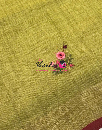 French Knot - Tissue Saree  - VVLFN021