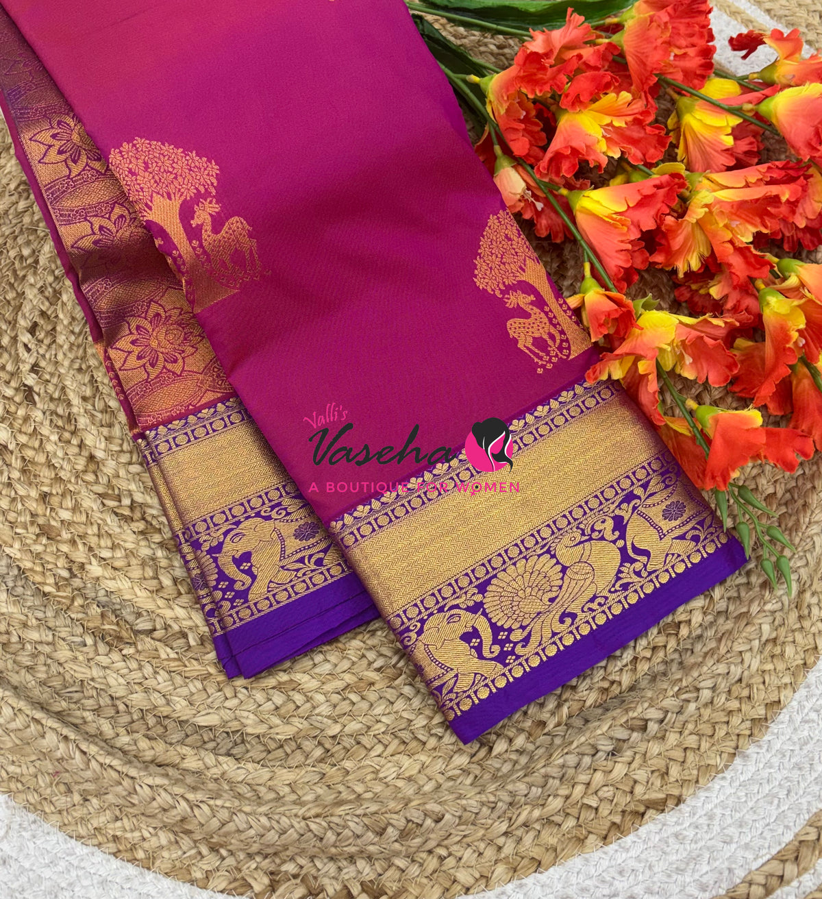 Semi Kanchi Silk - VVSKS010
