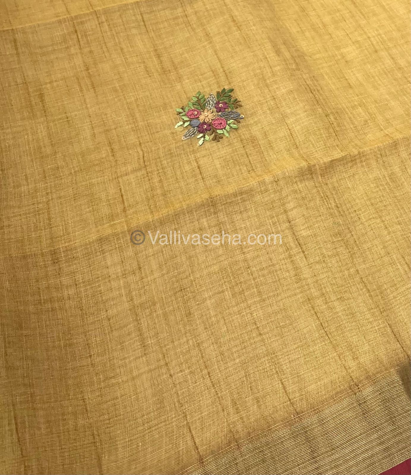 French Knot - Tissue Saree -  VVLFN001