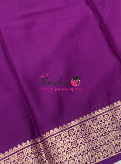 Semi Mysore Crepe Silk Variety  - VVSMC006