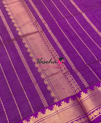 Semi Silk Cotton Saree | Vairavoosi  Design |VVSSC017