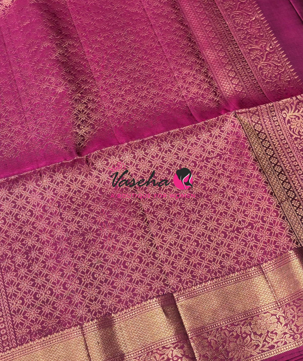 Pure Soft Silk Saree - Kanchi Border - VVPSS033