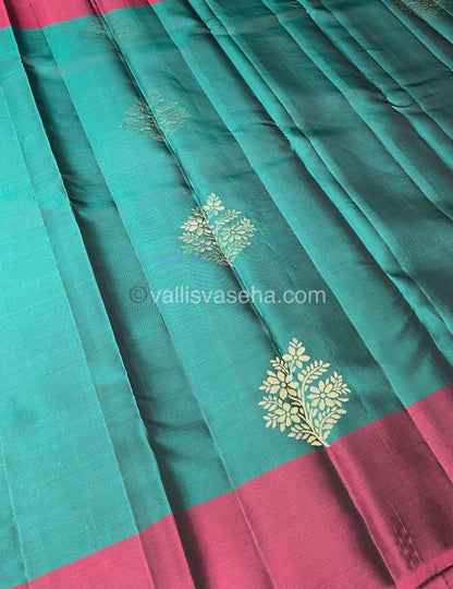 Half Mix - Pure Soft Silk Saree - VVPSS030